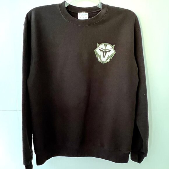 Star Wars Champion Crew Sweatshirt Commander Wolffe, The Wolf Pack, Sz. Large EC - Picture 13 of 14